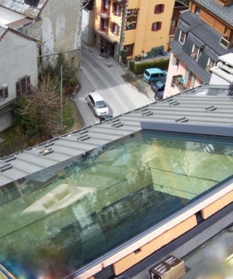 Sliding over Roof Rooflight - Glazing Vision Europe