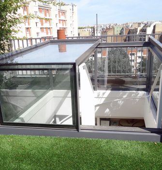 Freestanding Box Rooflight - Glazing Vision Europe - Paris