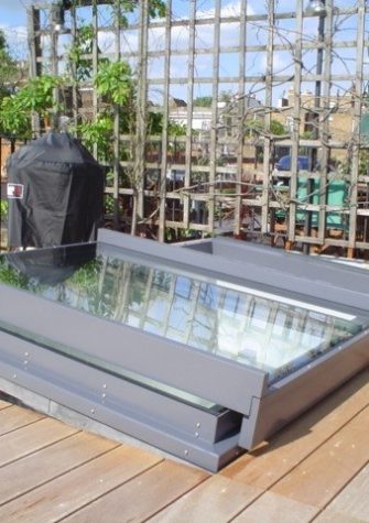 Sliding over Fixed Rooflight - Glazing Vision Europe