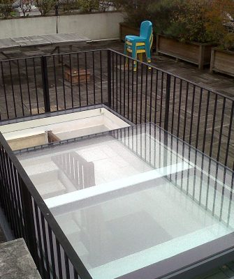 Sliding over Fixed Rooflight - Glazing Vision Europe